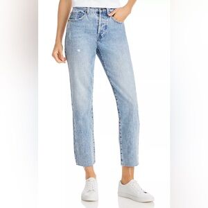 Pistola High Rise Straight Leg Jeans Size 25